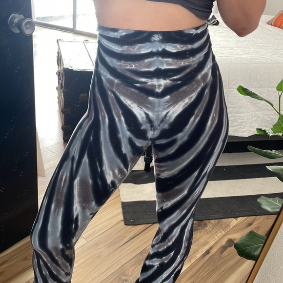 Tie dyed American Apparel festival Burningman leggings- size s/m - Picture 5 of 6